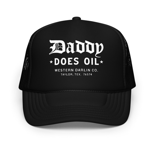 DADDY DOES OIL TRUCKER HAT
