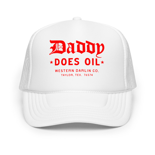 DADDY DOES OIL TRUCKER HAT