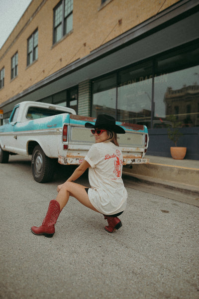 Vegas Cowgirl Tee